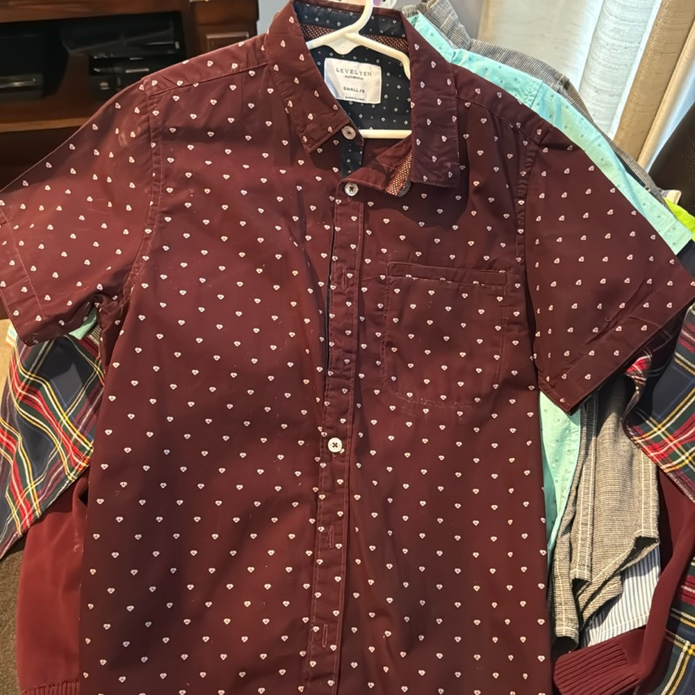 Button up short sleeve